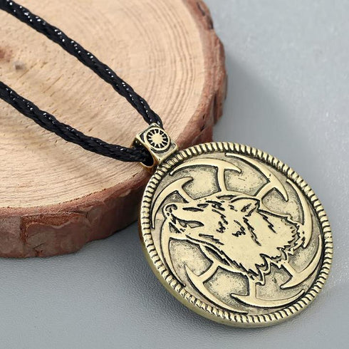 Collier Loup Hurlant (Acier)